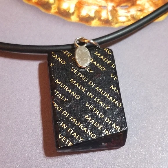 VTG Vetro De Murano Glass Made In Italy Necklace - Picture 2 of 5